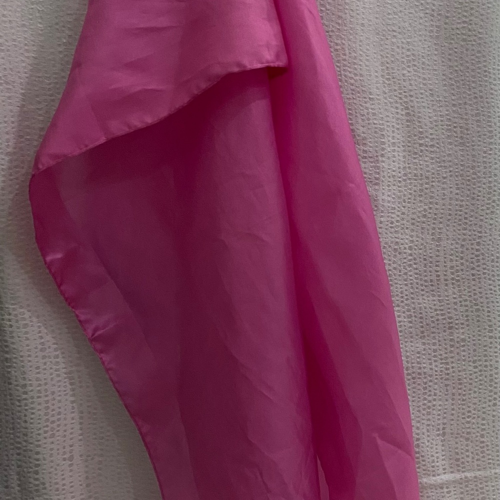 Lilken,Pink rectangular scarf